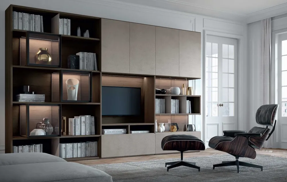 Astor Mobili Parete attrezzata N?6 del brand con un ribasso esclusivo- Pareti Attrezzate