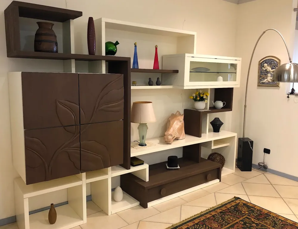 Marchetti Parete attrezzata Natura in stile moderno a prezzo scontato- Pareti Attrezzate