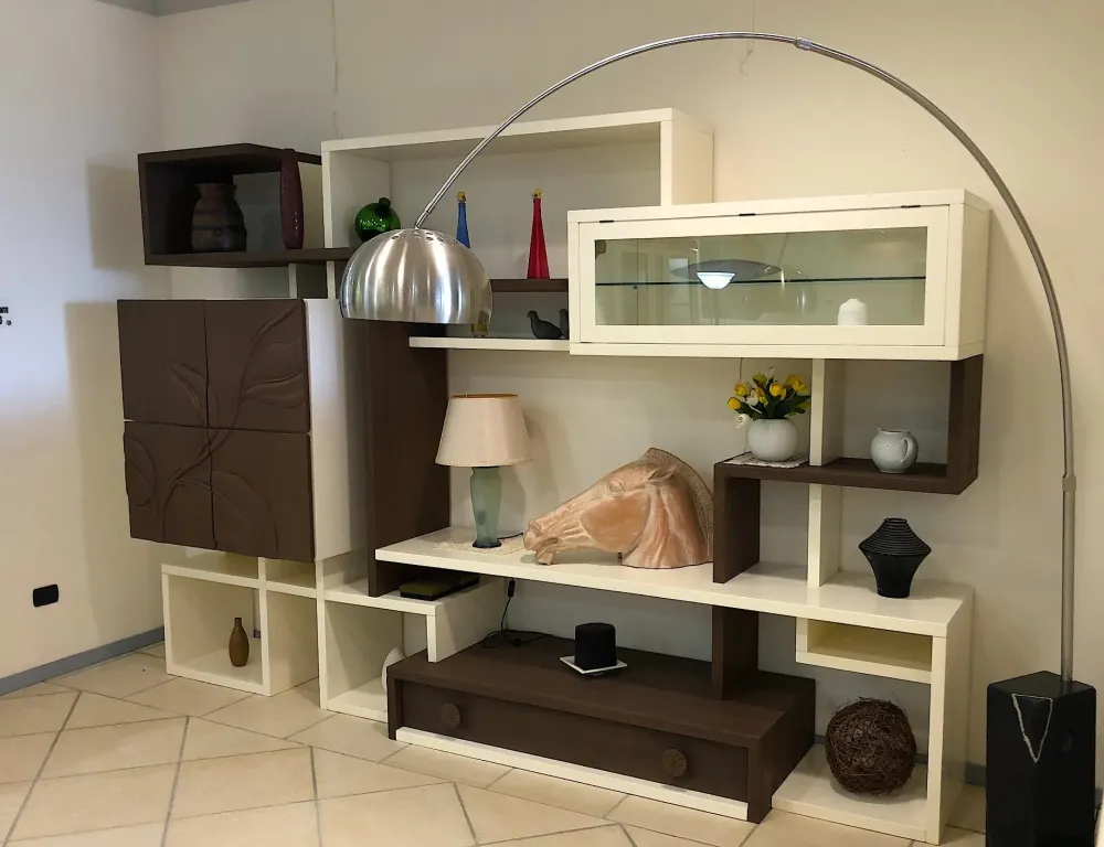 Marchetti Parete attrezzata Natura in stile moderno a prezzo scontato- Pareti Attrezzate