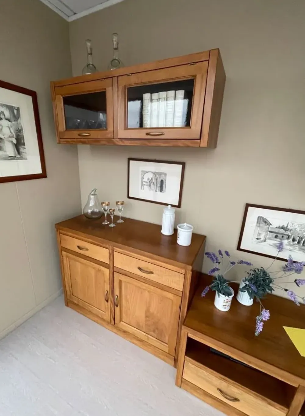 Hot Parete attrezzata Noce del brand con uno sconto esclusivo Pareti Attrezzate