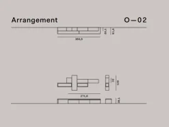 Parete attrezzata Outline o-02 PREZZI OUTLET^NovaMobili New