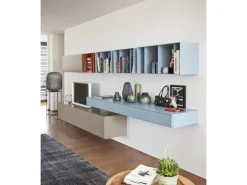 New Parete attrezzata Outline o-04 PREZZI OUTLET Pareti Attrezzate