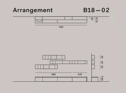 Parete attrezzata Box b18-02 PREZZI OUTLET^NovaMobili New