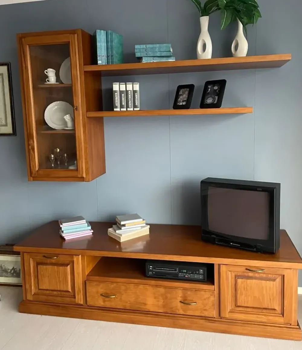 Artigianale Parete attrezzata Open di scontata del 80%- Pareti Attrezzate