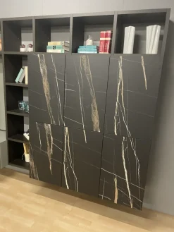 Parete attrezzata in stile design a prezzo ribassato^Orme Hot