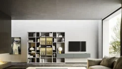 Orme Parete attrezzata System day SCONTO IMPERDIBILE- Soggiorni Completi