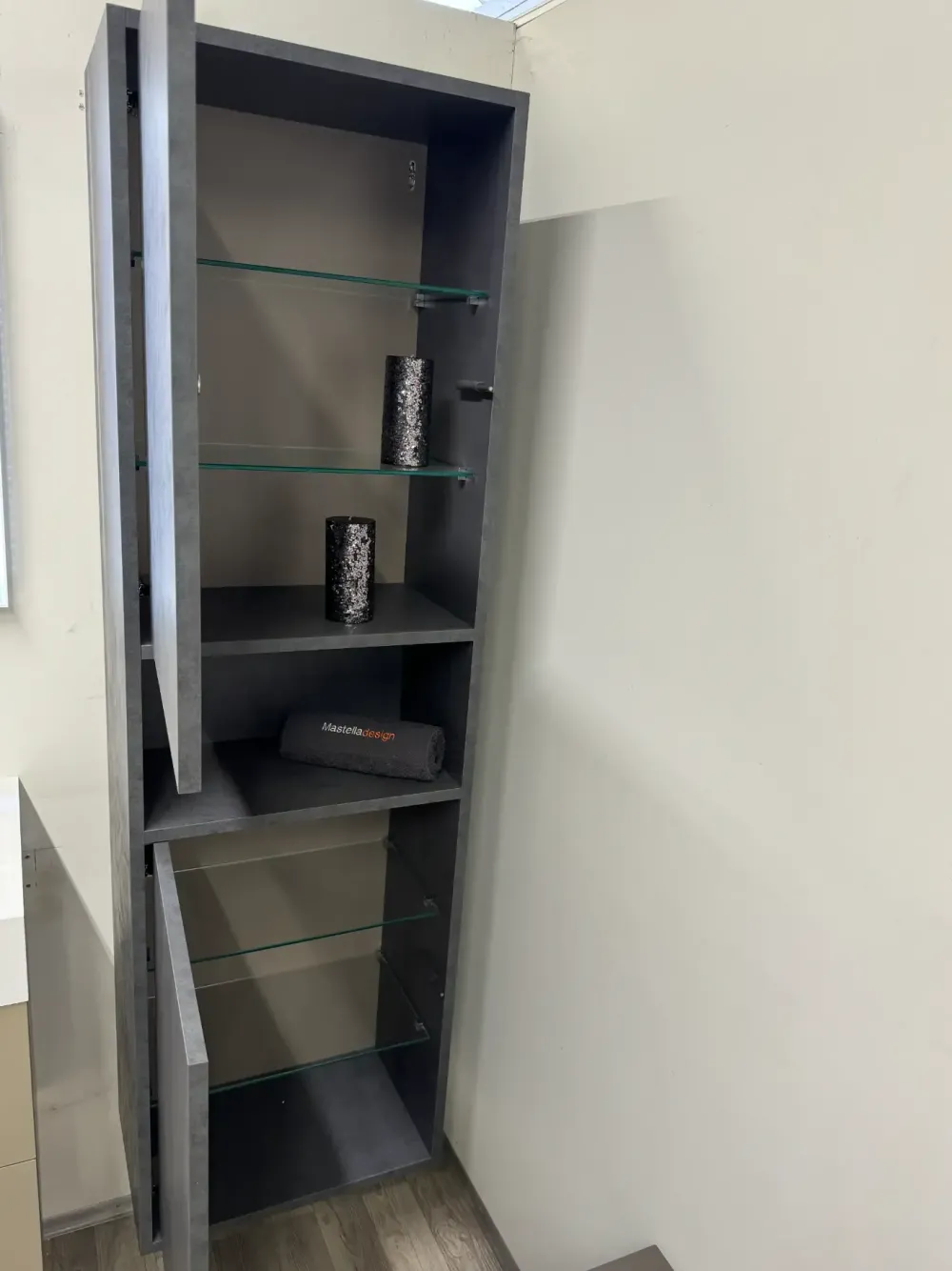 Mastella Parete attrezzata Outlet mobile pensile colonna next in stile design a prezzo ribassato- Pareti Attrezzate