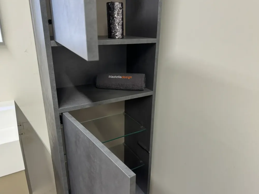 Mastella Parete attrezzata Outlet mobile pensile colonna next in stile design a prezzo ribassato- Pareti Attrezzate