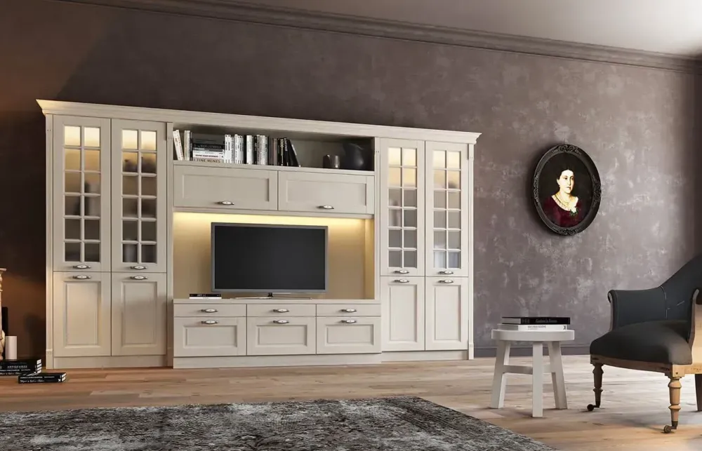 Parete attrezzata Parete attrezzata modello asolo di scontata del 50%^Arredo3 Hot