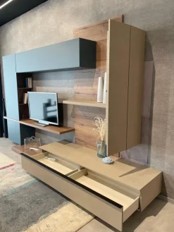 Discount Parete attrezzata Parete  di in OFFERTA OUTLET Pareti Attrezzate