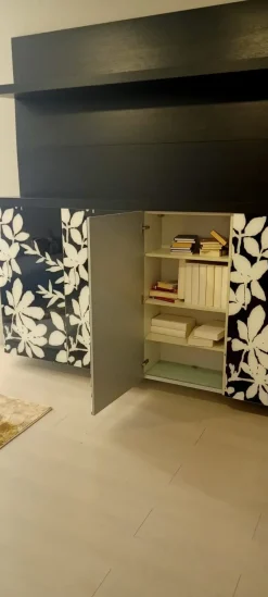 Modulnova Parete attrezzata Parete   in stile design a prezzo scontato- Pareti Attrezzate