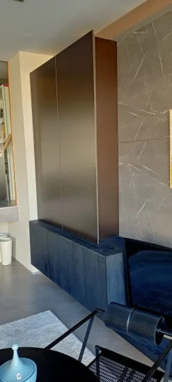 New Parete attrezzata Parete in stile moderna a prezzo scontato Pareti Attrezzate