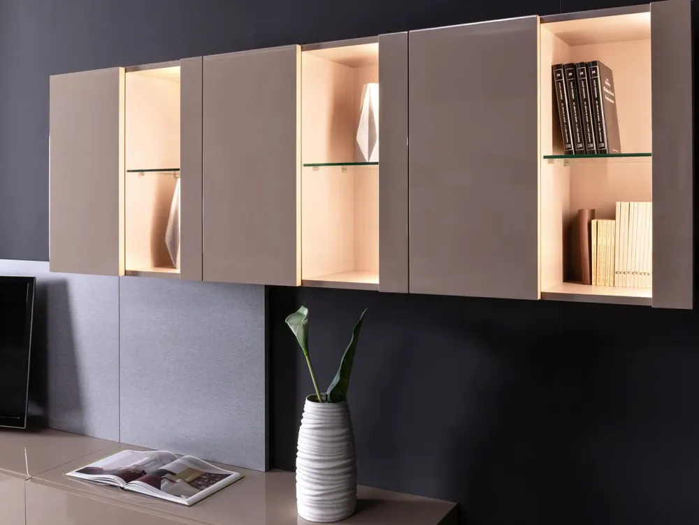 Parete attrezzata plan 27 outlet di in OFFERTA OUTLET^Diotti.com Online