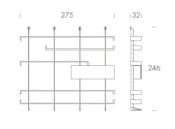 Best Parete attrezzata Plan della marca con un ribasso esclusivo Pareti Attrezzate