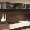 Poliform Parete attrezzata in legno in Offerta Outlet- Soggiorni Completi