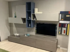 Parete attrezzata Pratico in stile moderno a prezzo scontato Pareti Attrezzate