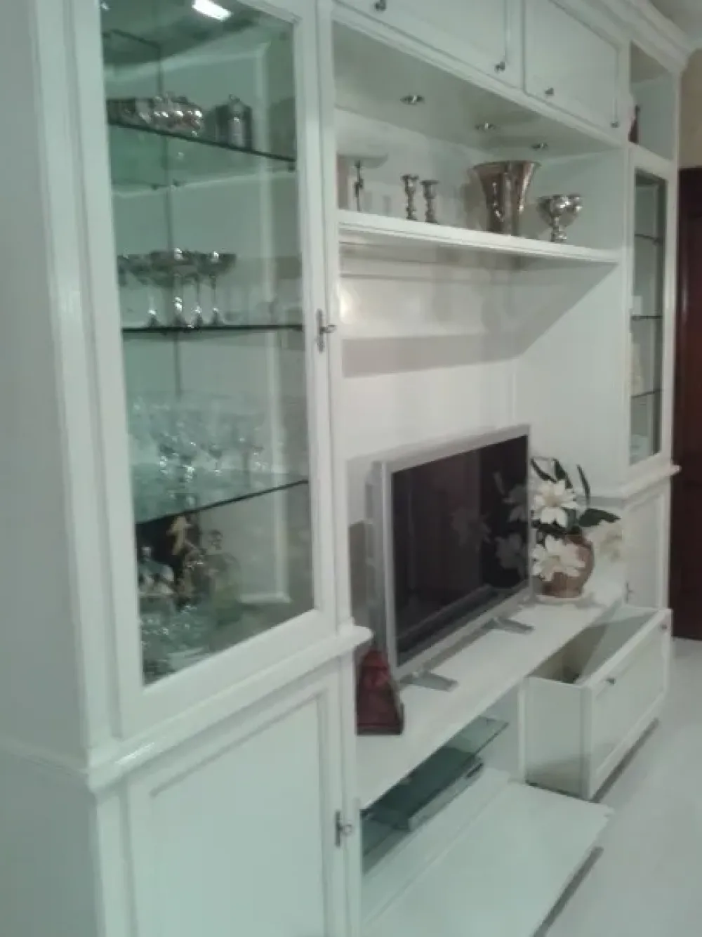 Parete attrezzata mobile boiserie in stile classico a prezzo ribassato^Prestige Sale