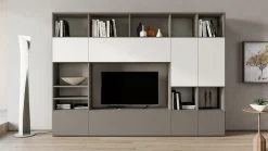 Santalucia Parete attrezzata Ptg312 in stile moderna a prezzo ribassato- Pareti Attrezzate