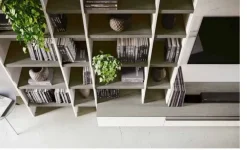 Imab Parete attrezzata Qmc017 in stile moderna a prezzo scontato- Pareti Attrezzate