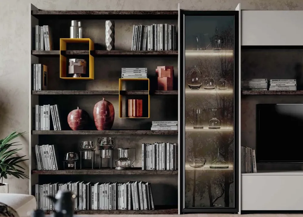 Parete attrezzata Qsm 619 del marchio con uno sconto esclusivo^Imab Clearance