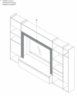 Imab Parete attrezzata Qsm 627 del brand con un ribasso esclusivo- Pareti Attrezzate