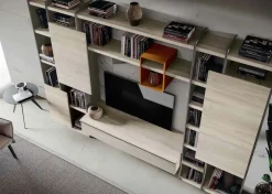 Parete attrezzata Qsm 618 di in OFFERTA OUTLET^Imab Discount