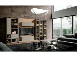 Sale Parete attrezzata Qsm 620 di in OFFERTA OUTLET Pareti Attrezzate