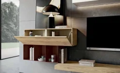 Imab Parete attrezzata Qsm 613 group in stile moderno a prezzo ribassato- Pareti Attrezzate