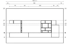 Parete attrezzata Qsm 633 in stile moderna a prezzo ribassato^Imab Discount