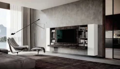 Imab Parete attrezzata Qsm 625 in stile moderna a prezzo scontato- Pareti Attrezzate