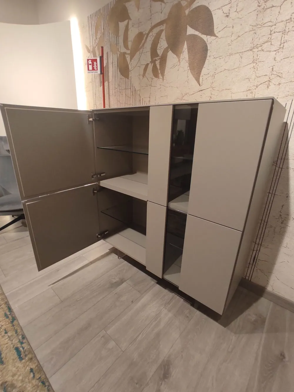 Parete attrezzata Quadrotto di scontata del 35%^Presotto