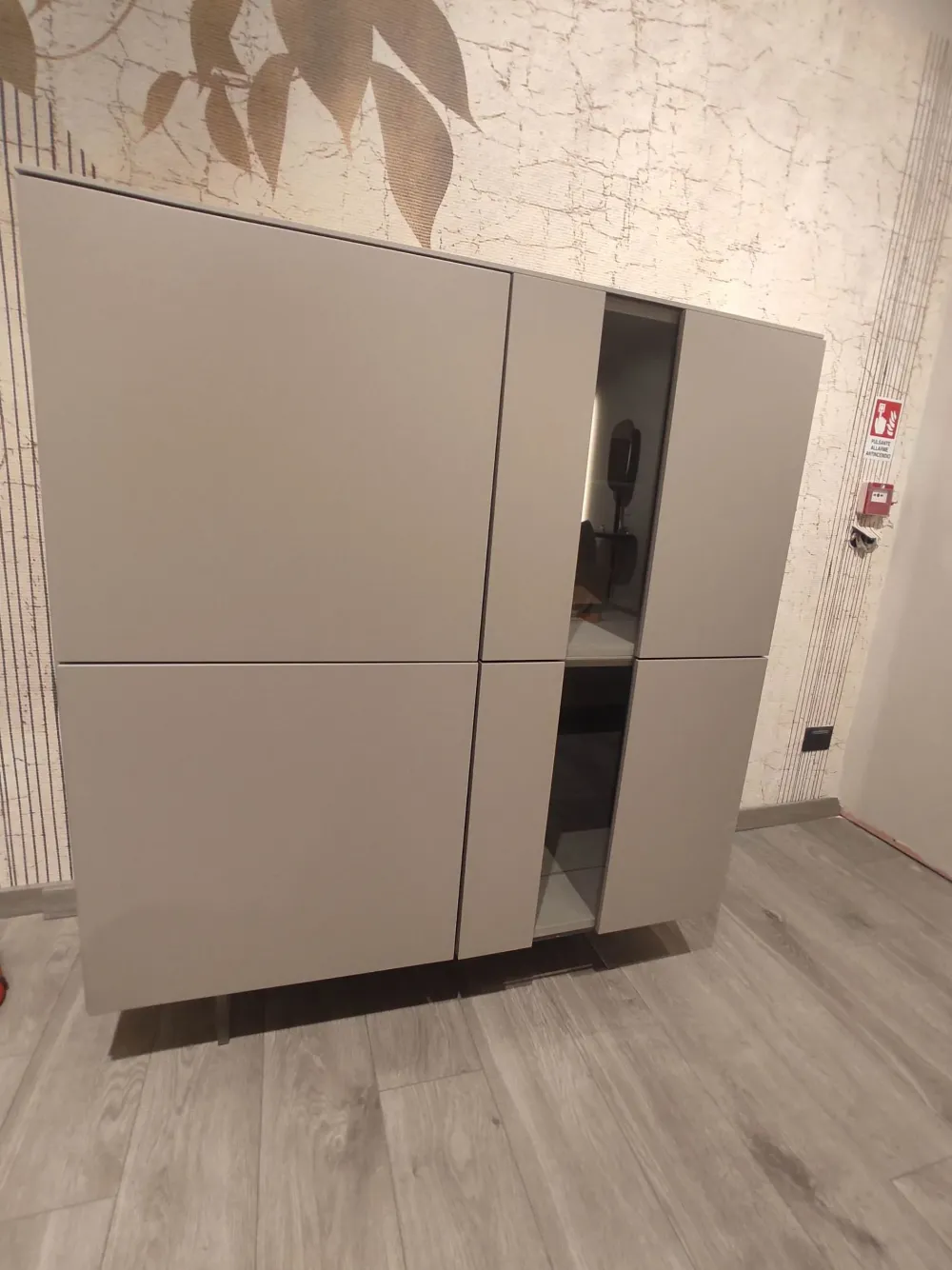 Parete attrezzata Quadrotto di scontata del 35%^Presotto