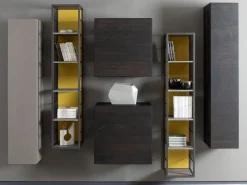 Diotti.com Parete attrezzata Rebel system  di in OFFERTA OUTLET- Pareti Attrezzate