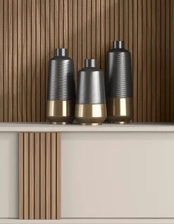 Discount Parete attrezzata Riga day 02 in stile design a prezzo ribassato Pareti Attrezzate