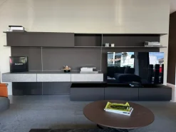 Parete attrezzata parete tv abacus di scontata del 35%^Rimadesio New