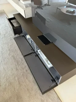 Parete attrezzata parete tv abacus di scontata del 35%^Rimadesio New