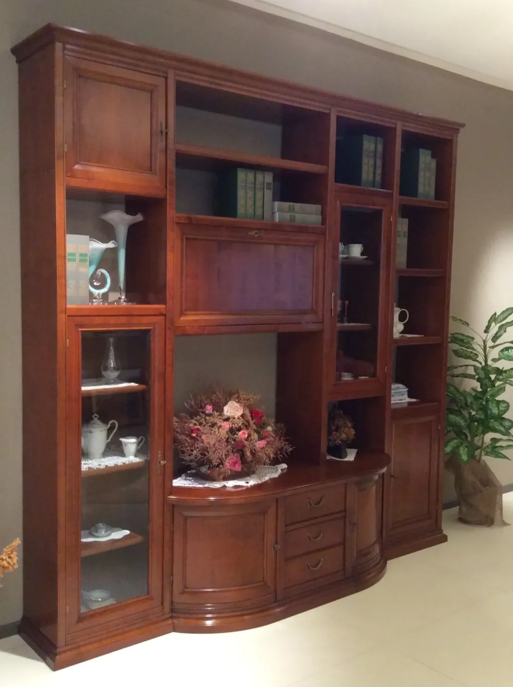 Parete attrezzata Romantic di in OFFERTA OUTLET^Visentin Outlet