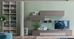 Maronese ACF Parete attrezzata Sa 1559 in stile moderno a prezzo scontato- Pareti Attrezzate