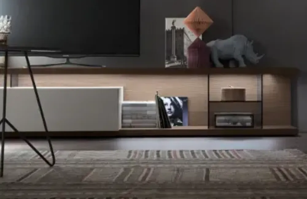 Sale Parete attrezzata Seta unix su2202 in stile moderna a prezzo ribassato Pareti Attrezzate