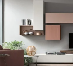 Sale Parete attrezzata Seta unix su2202 in stile moderna a prezzo ribassato Pareti Attrezzate