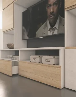 Parete attrezzata Silver- 1 del marchio con un ribasso esclusivo^Artigianale Online