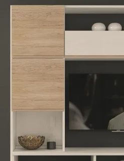 Parete attrezzata Silver- 1 del marchio con un ribasso esclusivo^Artigianale Online