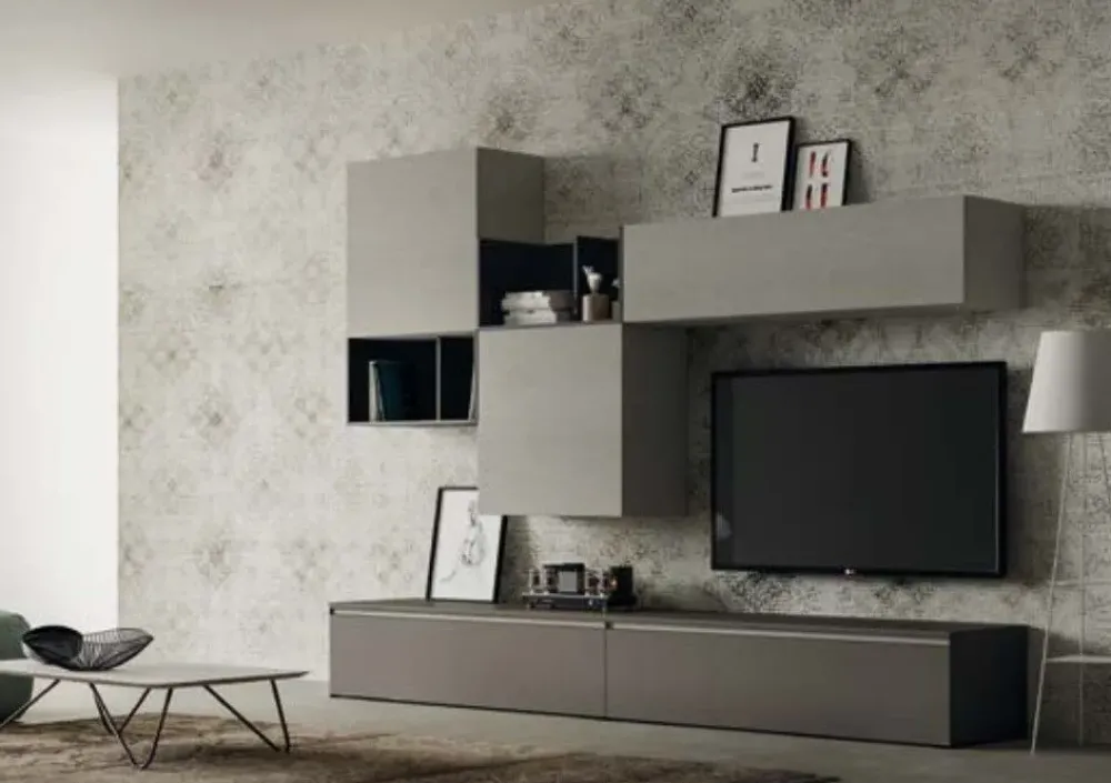 Best Parete attrezzata Skt11 in stile design a prezzo ribassato Pareti Attrezzate