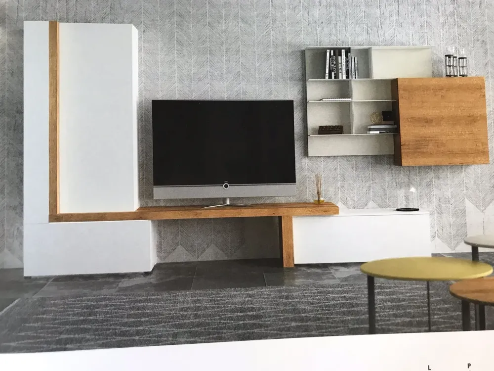 Tomasella Parete attrezzata Skt40 in stile design a prezzo scontato- Pareti Attrezzate