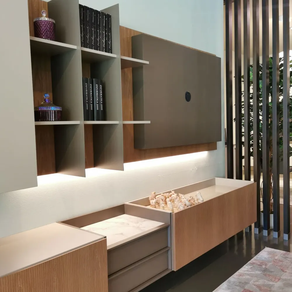 Best Parete attrezzata Skyline 3.0 di in OFFERTA OUTLET Pareti Attrezzate