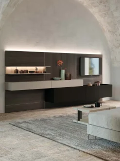 Online Parete attrezzata Skyline south italian atmosphere della marca con uno sconto esclusivo Pareti Attrezzate