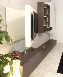 Parete attrezzata Skyline di in OFFERTA OUTLET Pareti Attrezzate