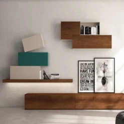 Favero Parete attrezzata Social-connect 3rf1446 di in OFFERTA OUTLET- Pareti Attrezzate