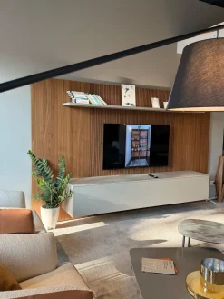 Parete attrezzata Soggiorno boiserie in stile design a prezzo ribassato^Pianca Sale