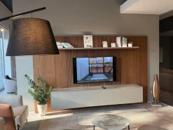 Parete attrezzata Soggiorno boiserie in stile design a prezzo ribassato^Pianca Sale